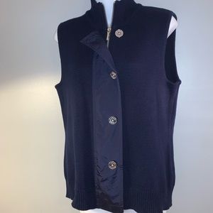 Chaps Zip Up Vest